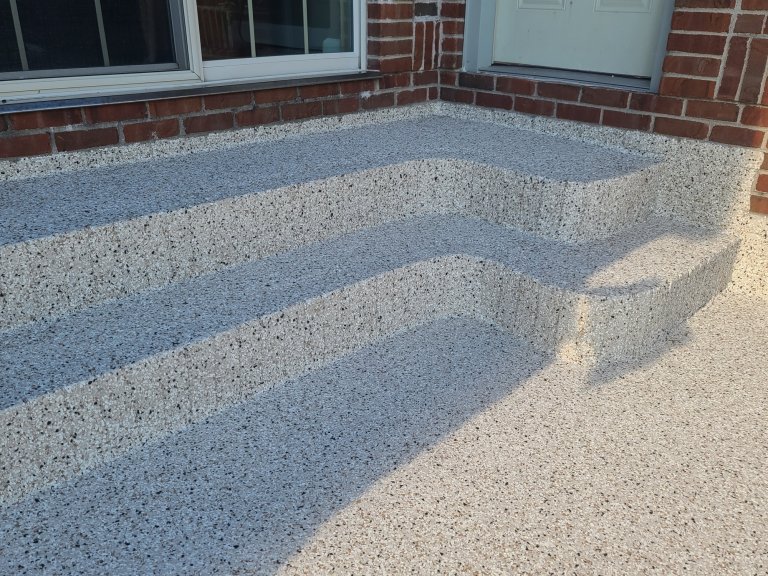 Epoxy Flake Steps