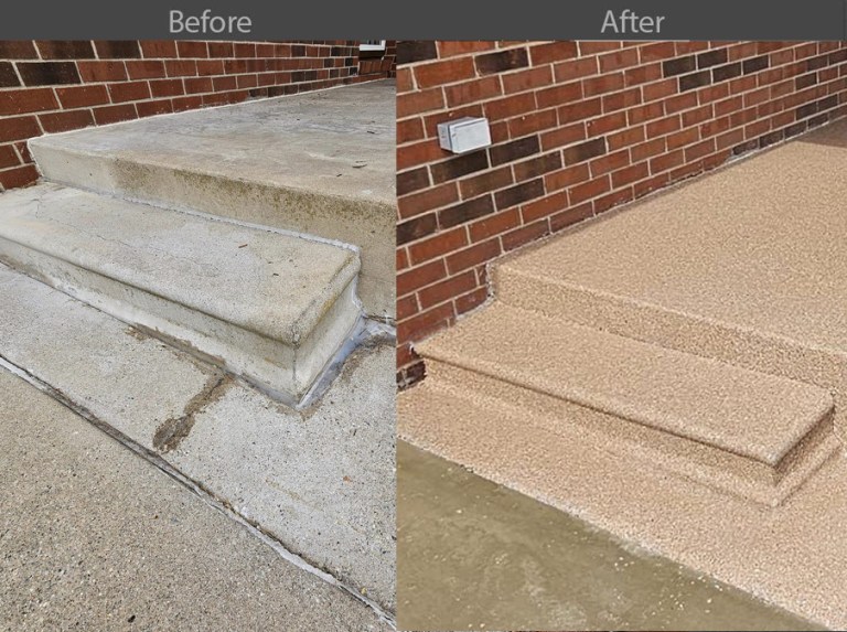 Before & After Steps